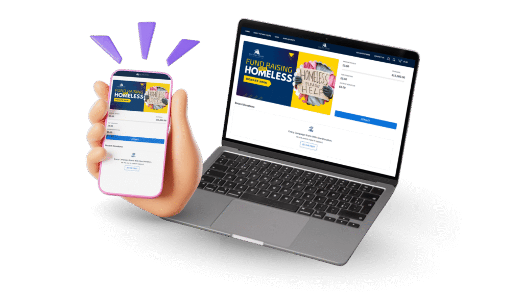 Charity Website & Fundraising Platform